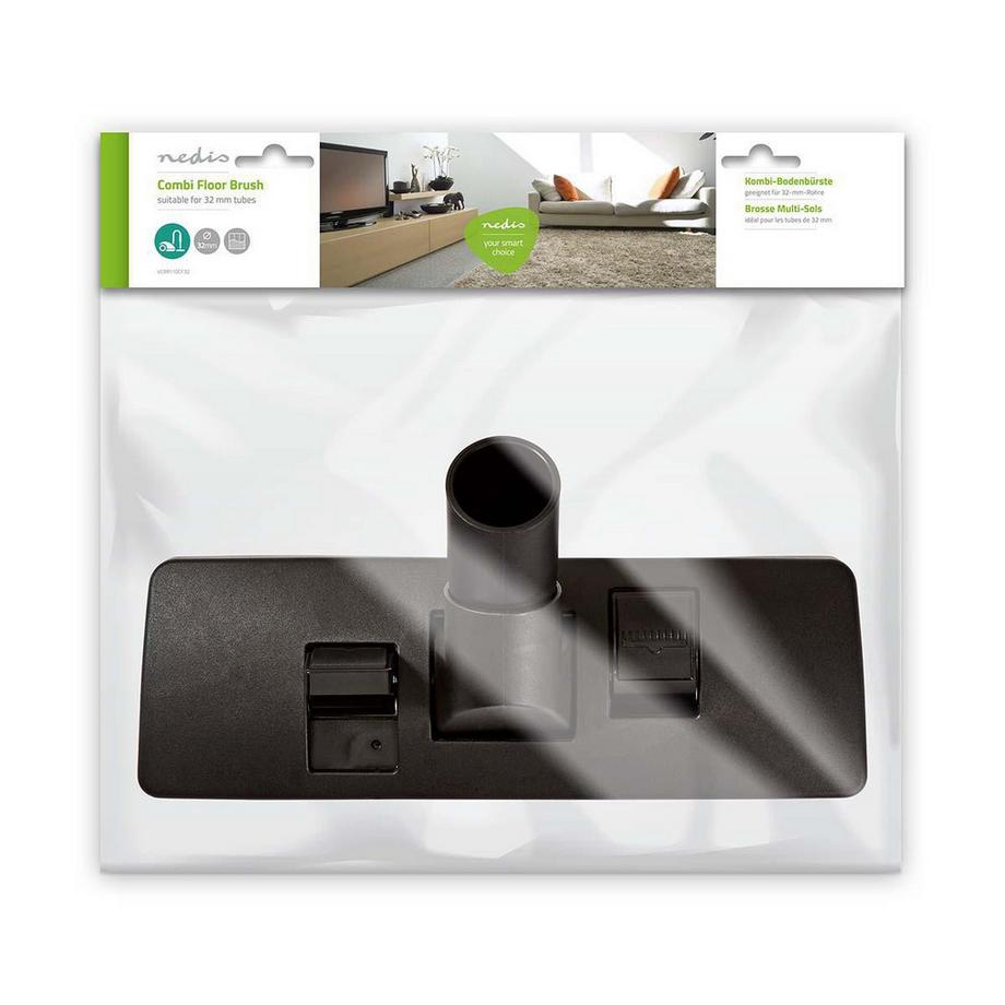 Nedis Brosse à sol combinée | Plastique | Universelle | 32 mm  