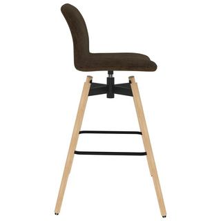 VidaXL Chaise de bar tissu  