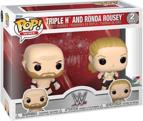 Funko  POP - Sport - WWE - Triple H & Rhonda Rousey 