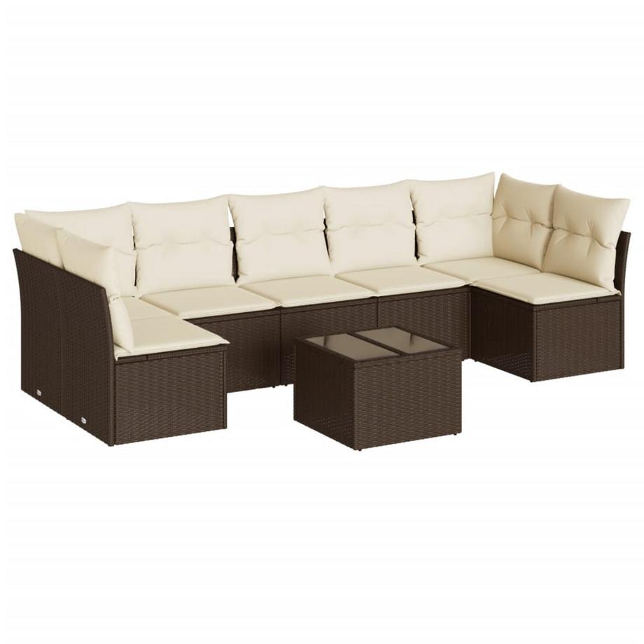 VidaXL Garten sofagarnitur poly-rattan  