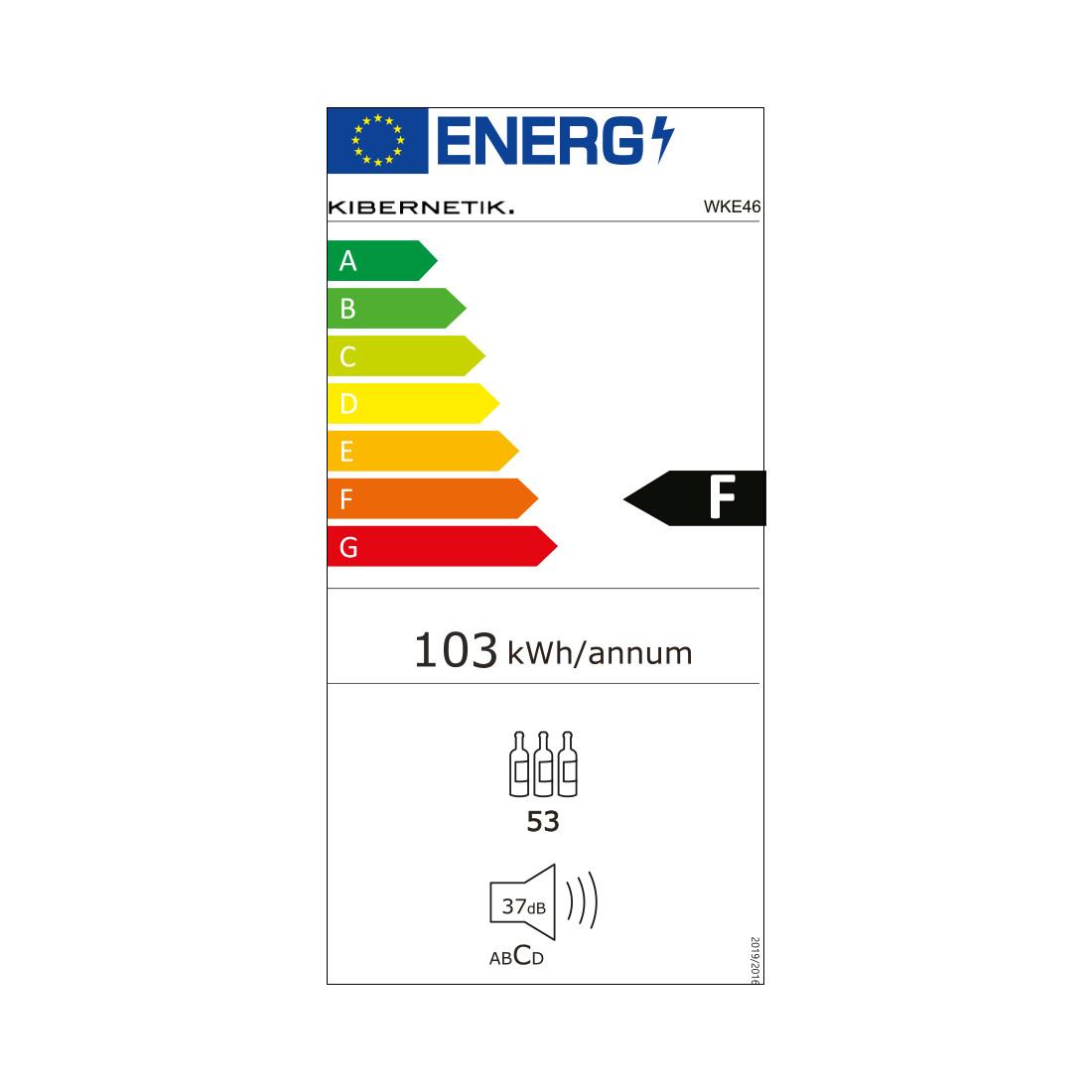 Kibernetik Einbau Weinklimaschrank WKE 46  