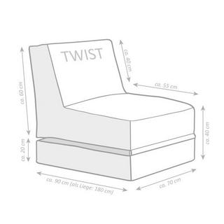 Sitting Point Sitzsack Twist  