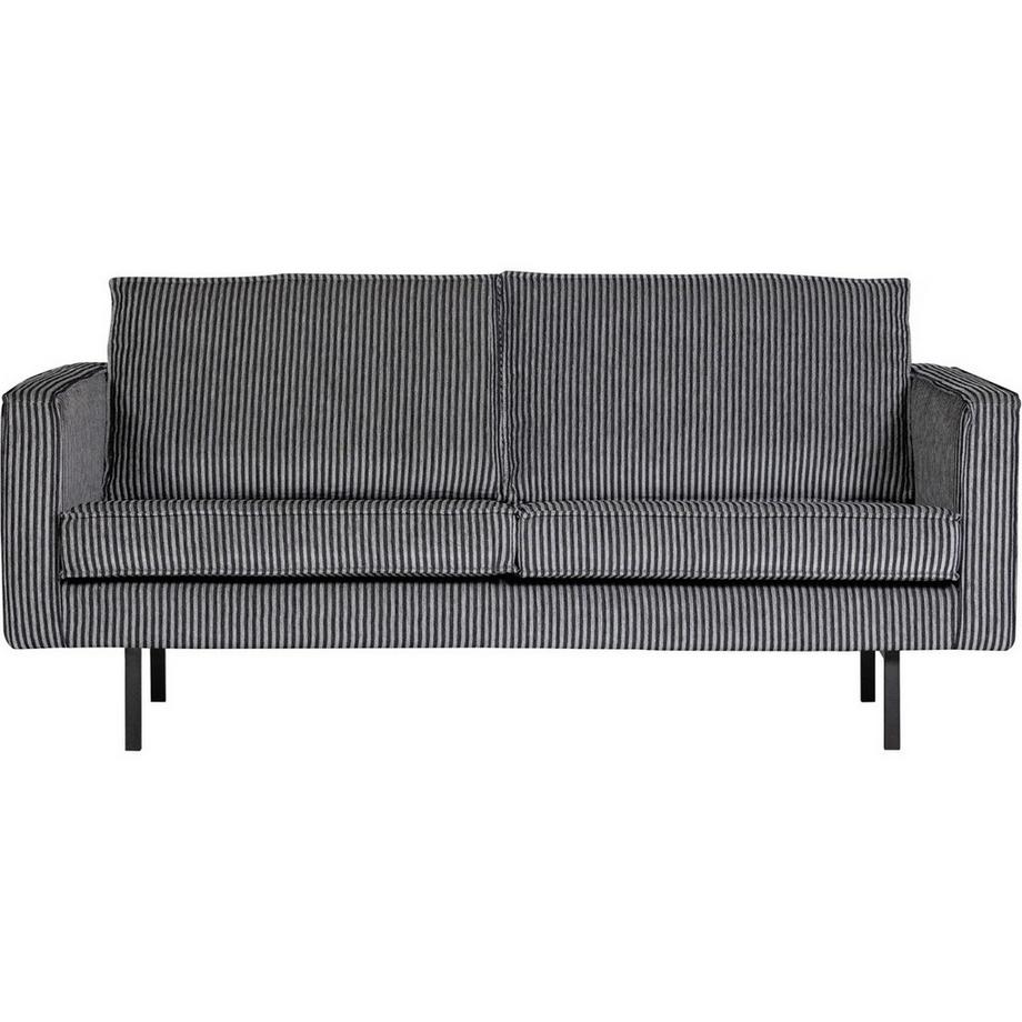 Sofa Rodeo/grau gestreift 190