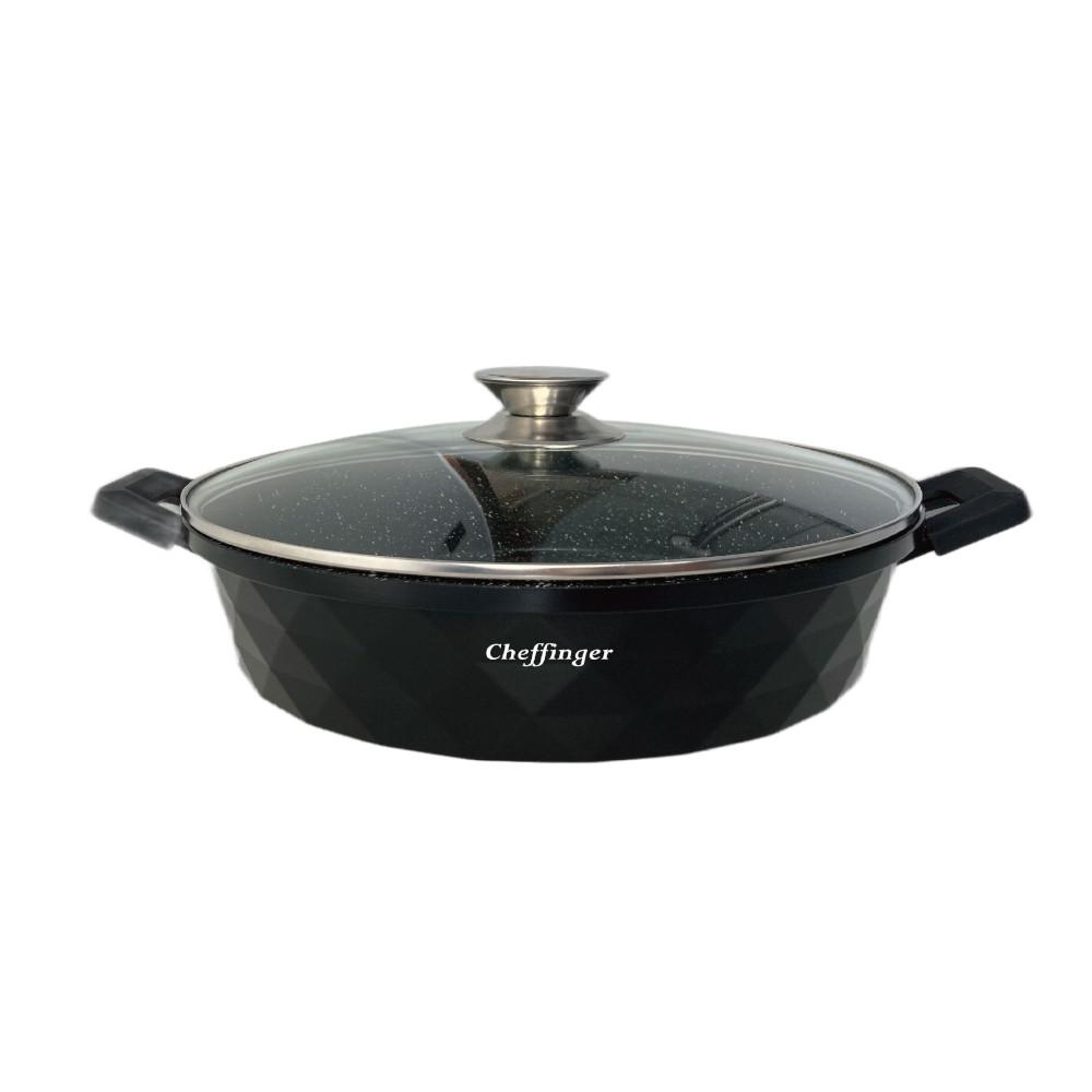 Cheffinger  Servierpfanne 28cm - Aluminium 