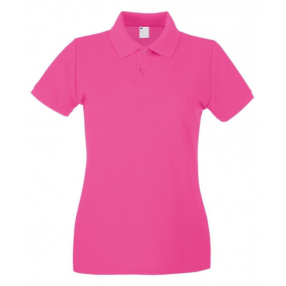Fruit of the Loom Polo Donna Maniche Corte  