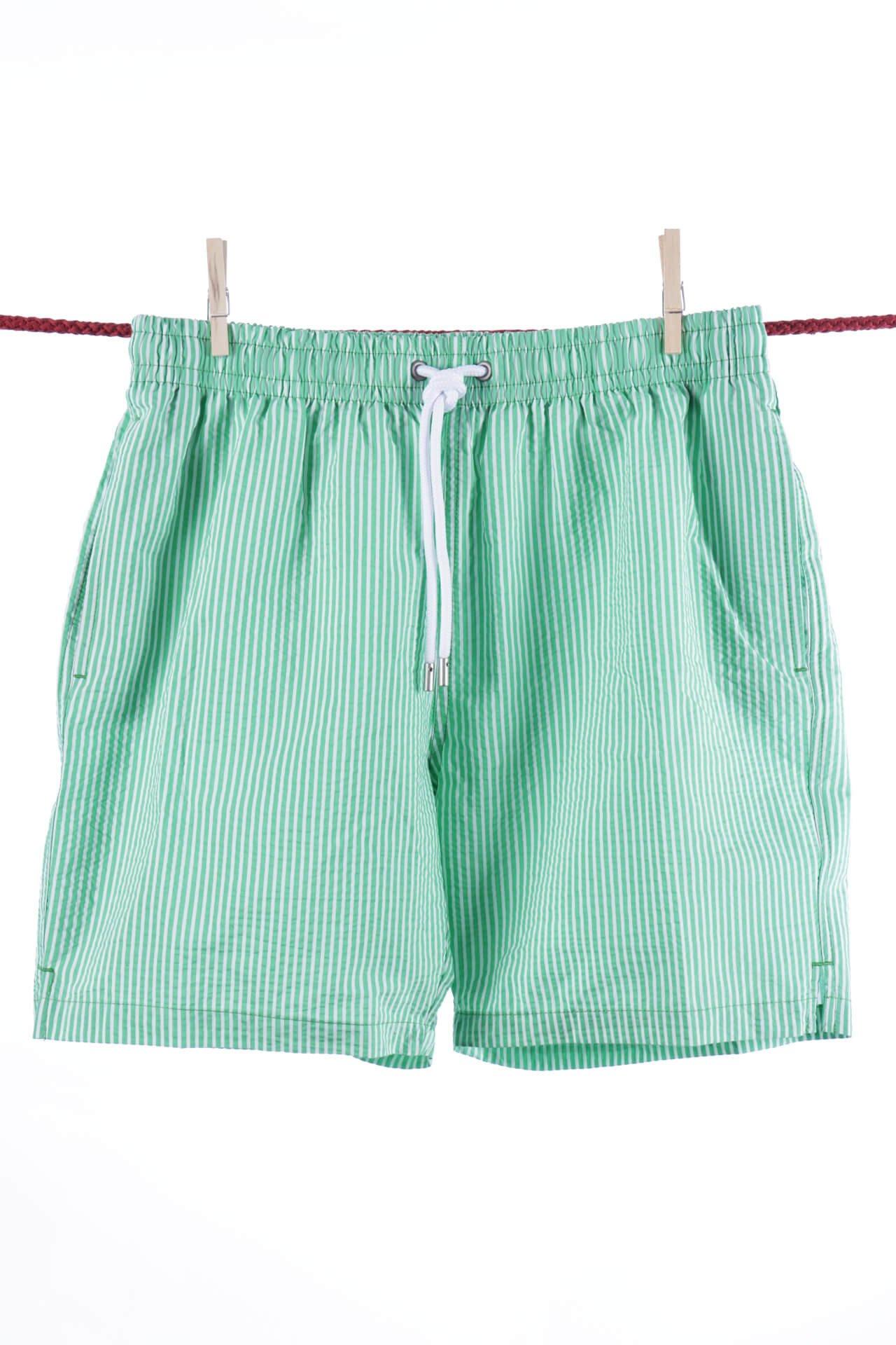 Image of Wasserminze Mille-raies-shorts - Ibiza-modell Herren Grün XXL