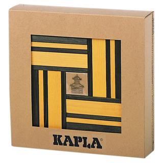 KAPLA  Geschenkset: gelb/olive Kapla-Steine und Buch, KAPLA 