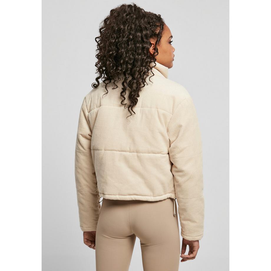 URBAN CLASSICS Veste Puffer en Velours Côtelé Grandes Tailles  