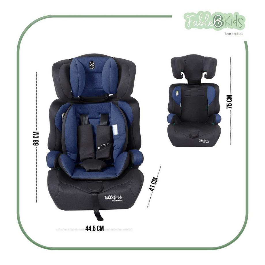 FableKids  Seggiolino auto per bambini Seggiolino Booster ECE 