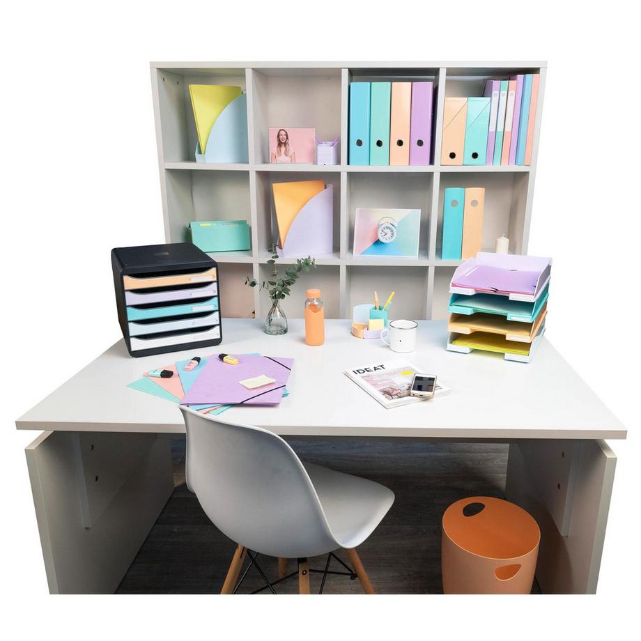 Exacompta Cassettiera Big Box Plus 5 cassetti Aquarel  