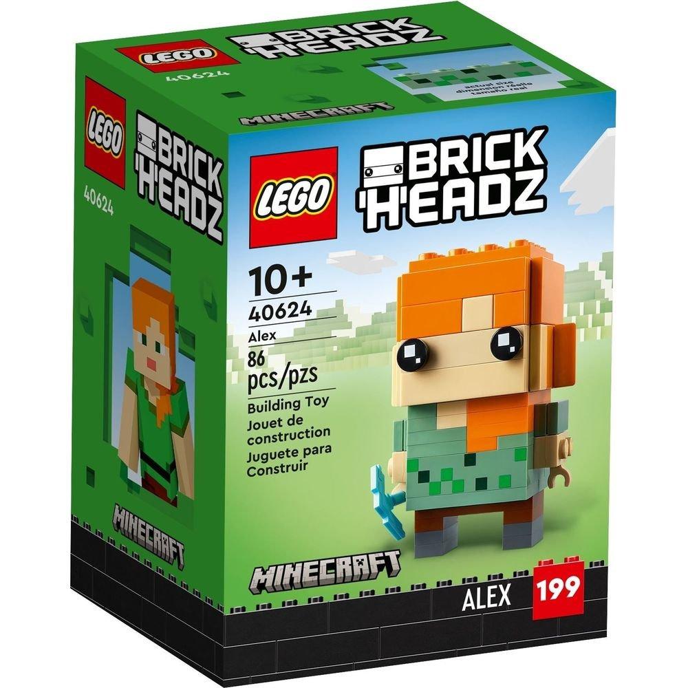 Image of LEGO Brickheadz Minecraft Alex 40624