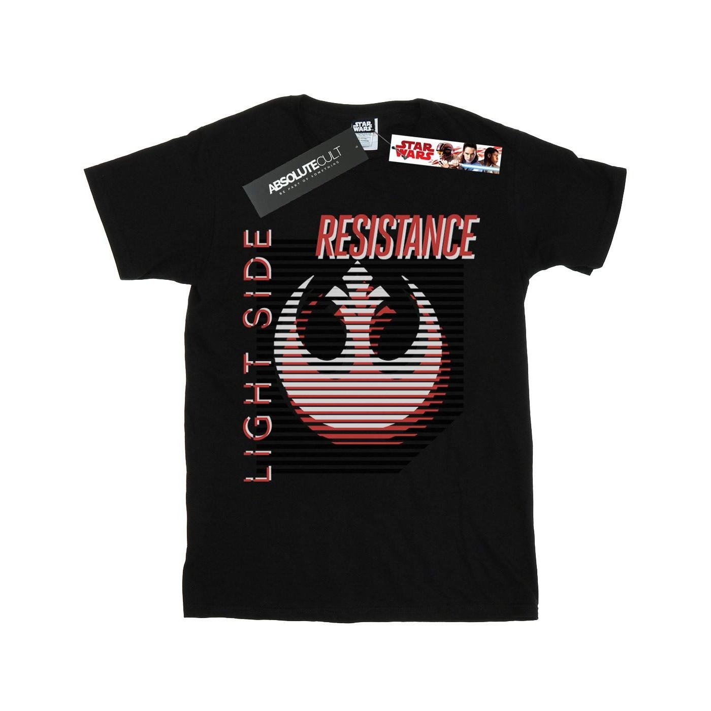 Image of The Last Jedi Light Side Tshirt Damen Schwarz S