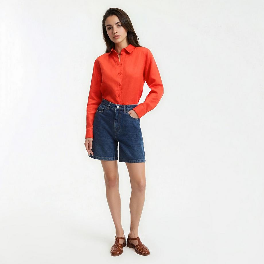 La Redoute Collections Langärmelige Bluse  