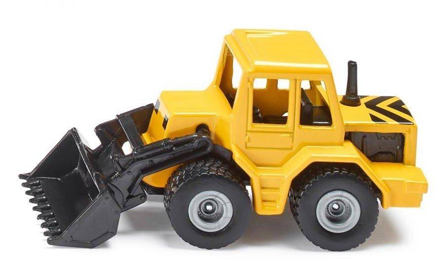 Image of 0802, Frontlader, Metall/Kunststoff, Gelb/Schwarz, Beweglicher Frontlader Gelb Bunt