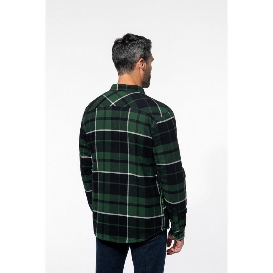 Kariban Camicia Quadri Pesante Sherpa  