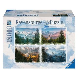 Ravensburger  Puzzle Märchenschloss in 4 Jahreszeiten (18000Teile) 