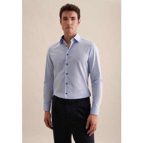 Seidensticker  Chemise Business Slim Fit Manche longue Uni 