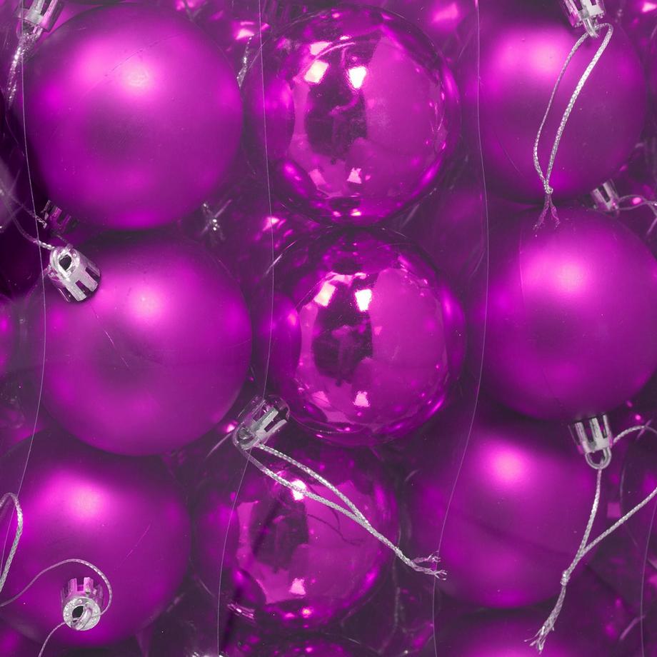 Northix Lot de 50 boules de Noël  