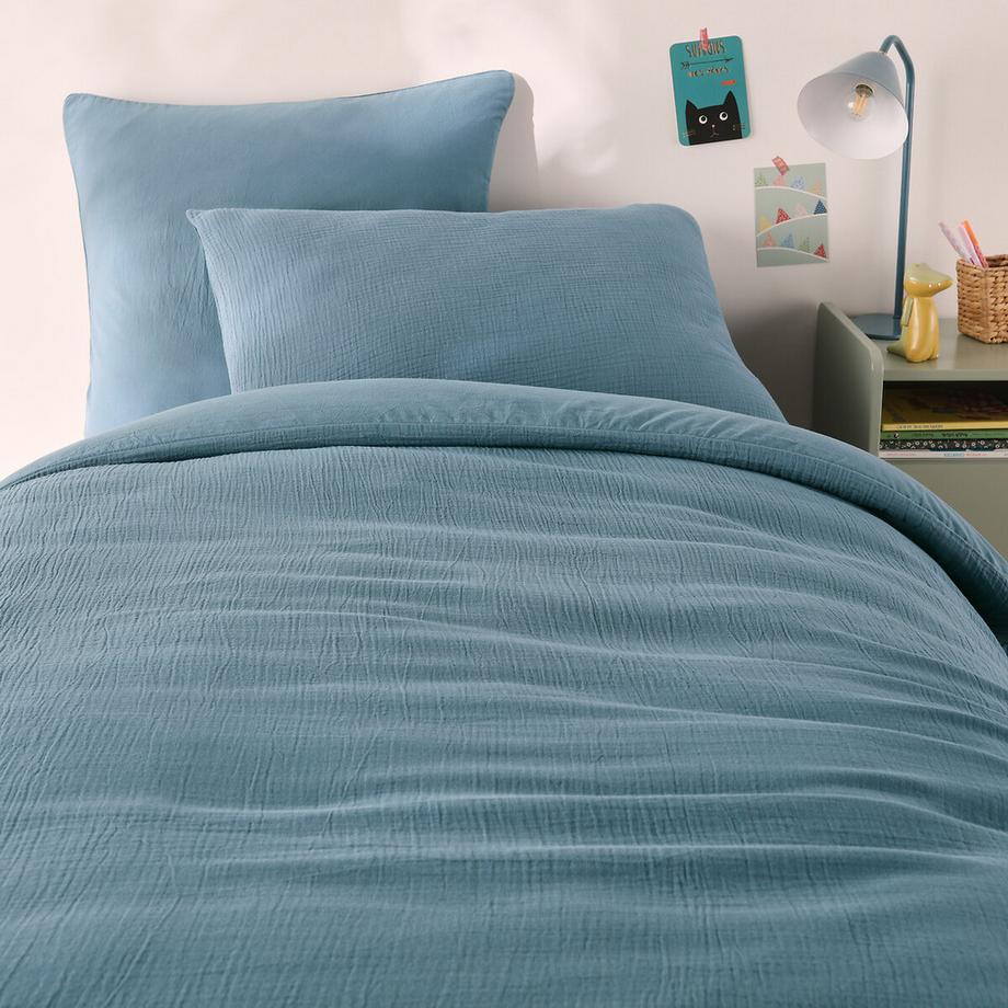 La Redoute Intérieurs Kinder Gaze Gewaschene Baumwolle Bettdeckenbezug  