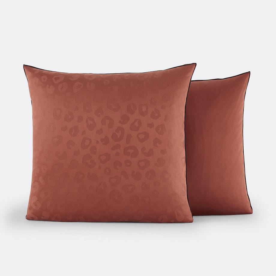 La Redoute Intérieurs Thelma Kissenbezug mit Leopardenmuster  