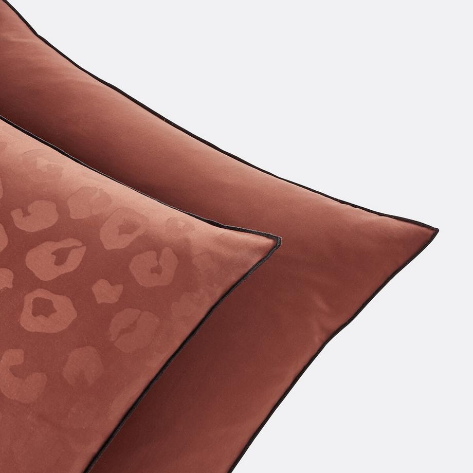 La Redoute Intérieurs Thelma Kissenbezug mit Leopardenmuster  