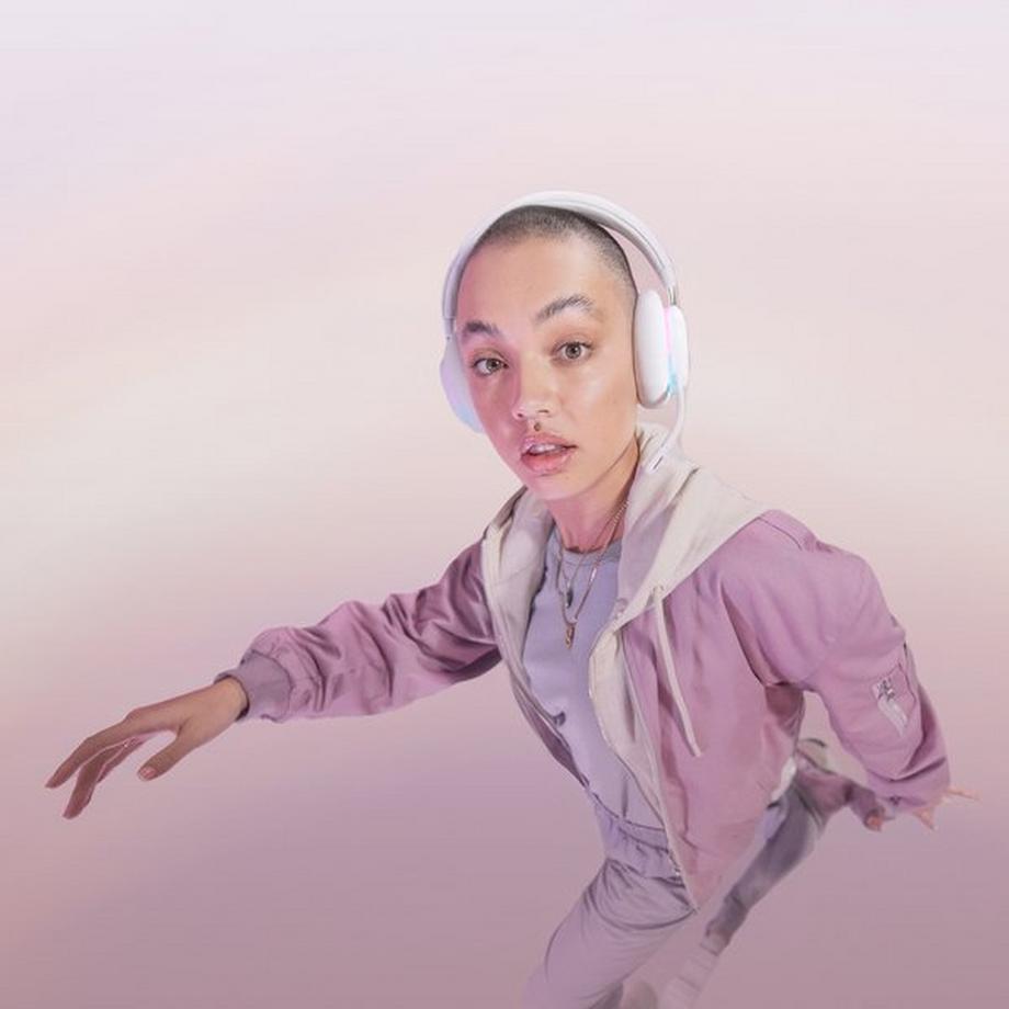 logitech G  G G735 Auricolare Con cavo e senza cavo A Padiglione Giocare Bluetooth Bianco 