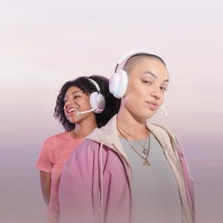 logitech G  G G735 Kopfhörer Verkabelt & Kabellos Kopfband Gaming Bluetooth Weiß 