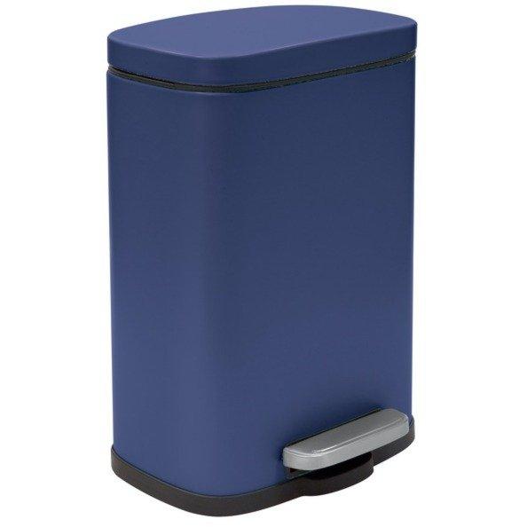 Image of Badezimmer Treteimer Steel AKIRA 5L Mattblau Badezimmer Treteimer Steel AKIRA 5L Mattblau