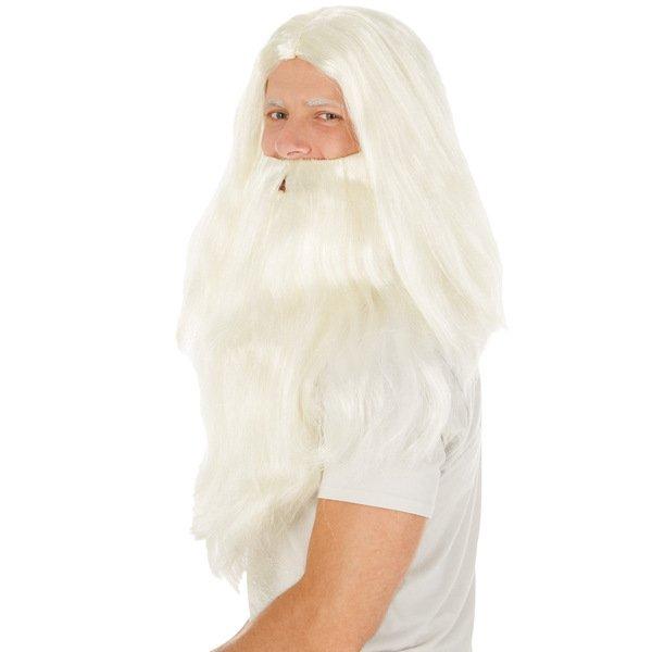 Tectake  Perücke Weihnachtsmann 
