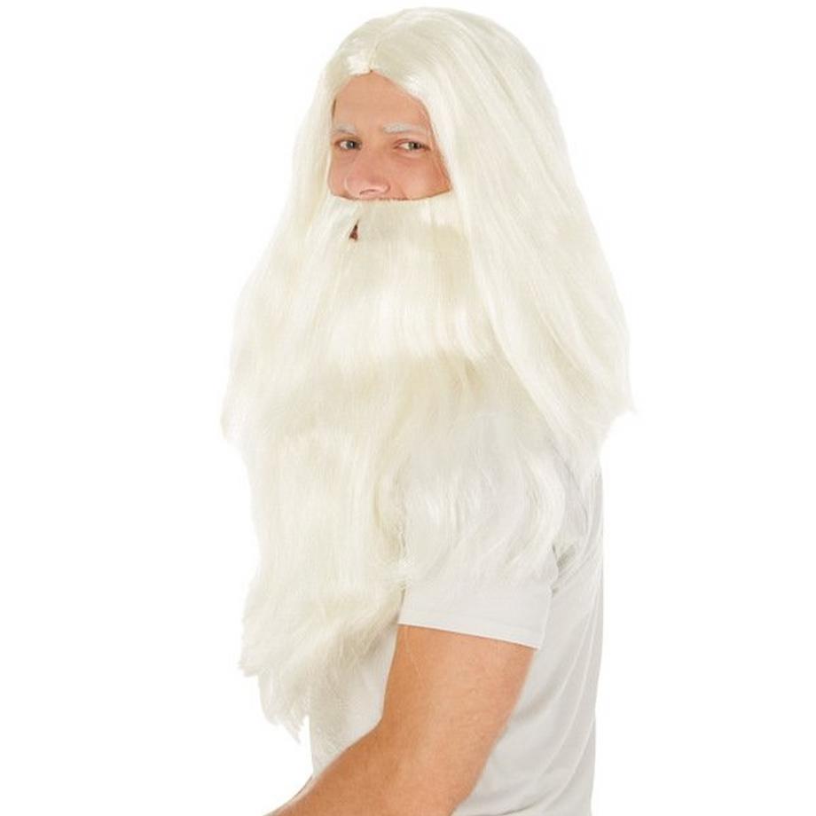 Tectake  Parrucca Babbo Natale 