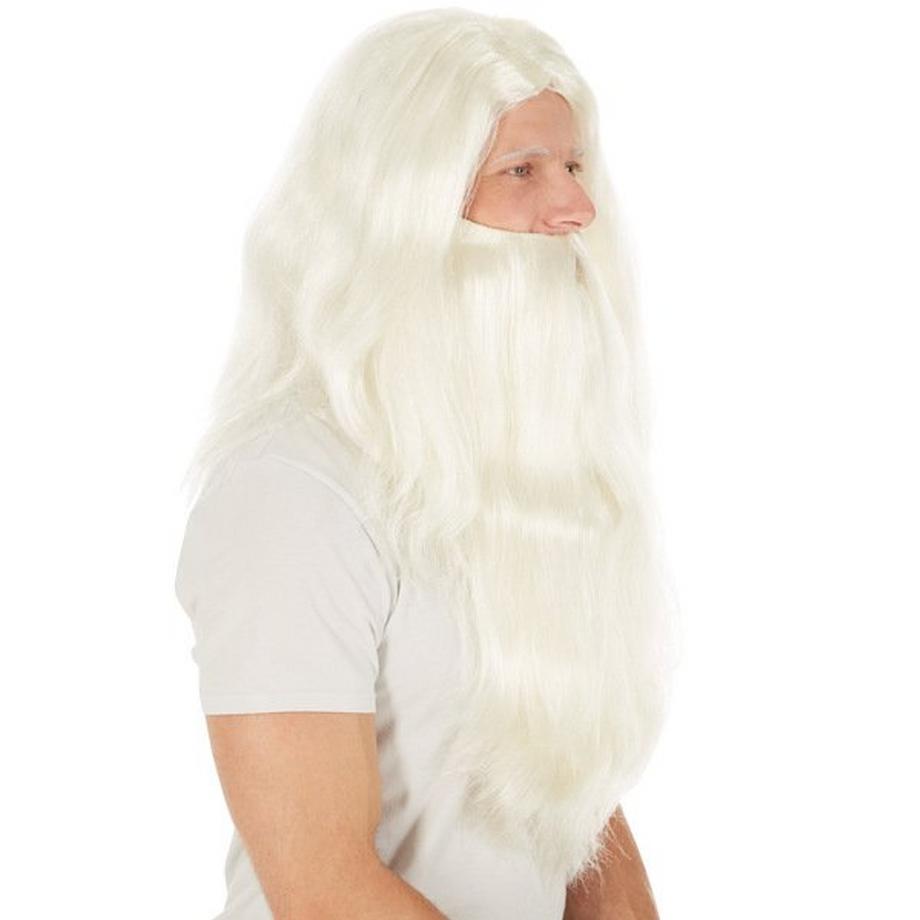 Tectake  Parrucca Babbo Natale 