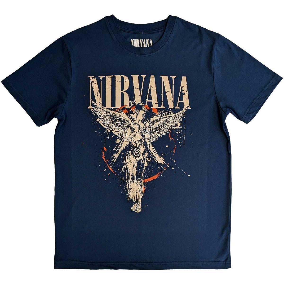 Image of In Utero Tshirt Damen Blau M