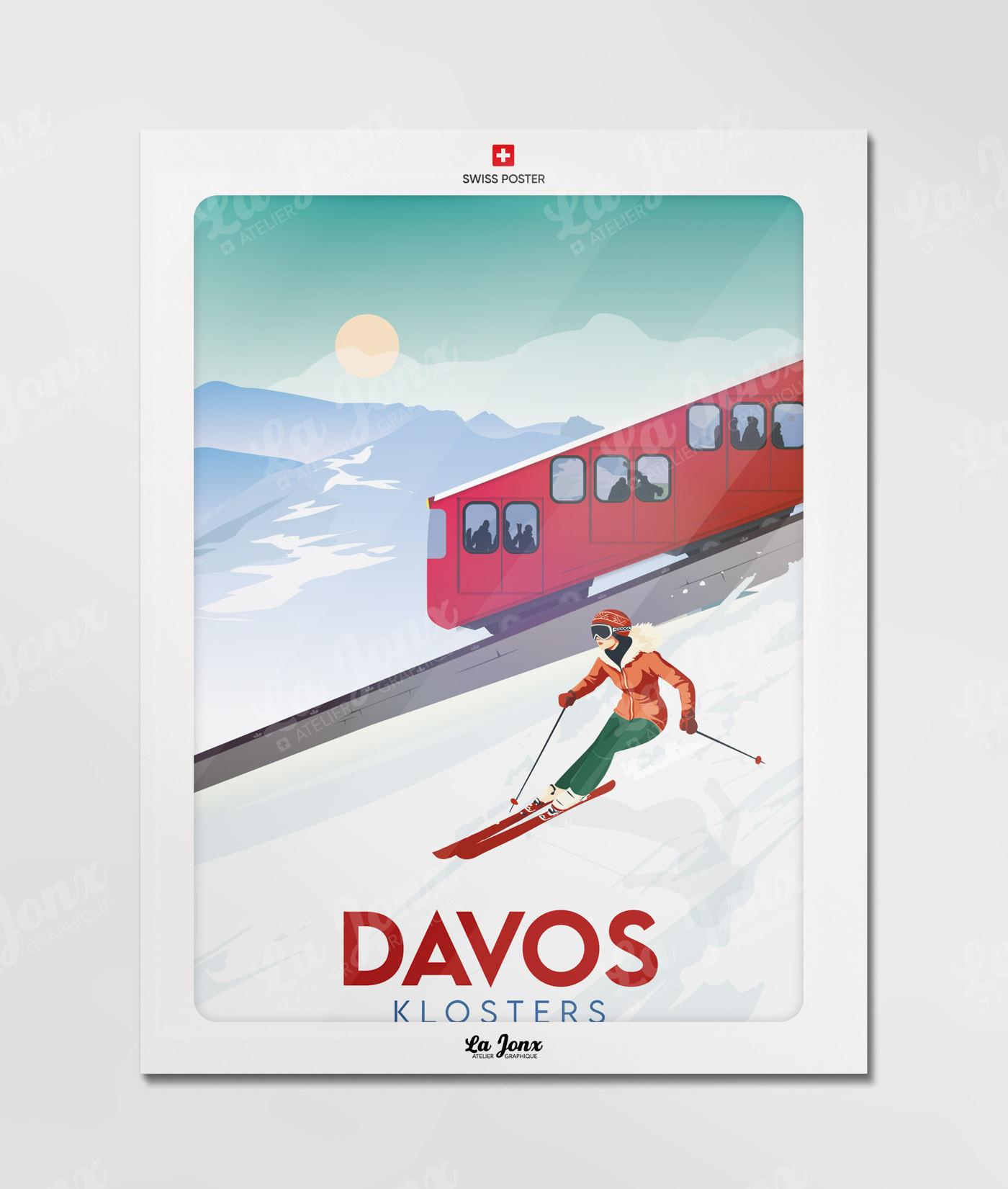 La-Jonx Davos Klosters - Poster  