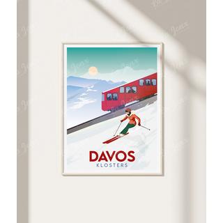La-Jonx Davos Klosters - Poster  
