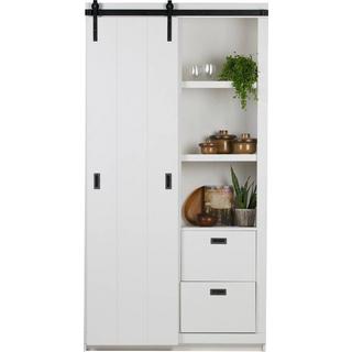 mutoni Meuble coulissant Bois de grange Pin scié, pin blanc (FSC)  