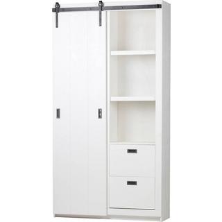 mutoni Meuble coulissant Bois de grange Pin scié, pin blanc (FSC)  