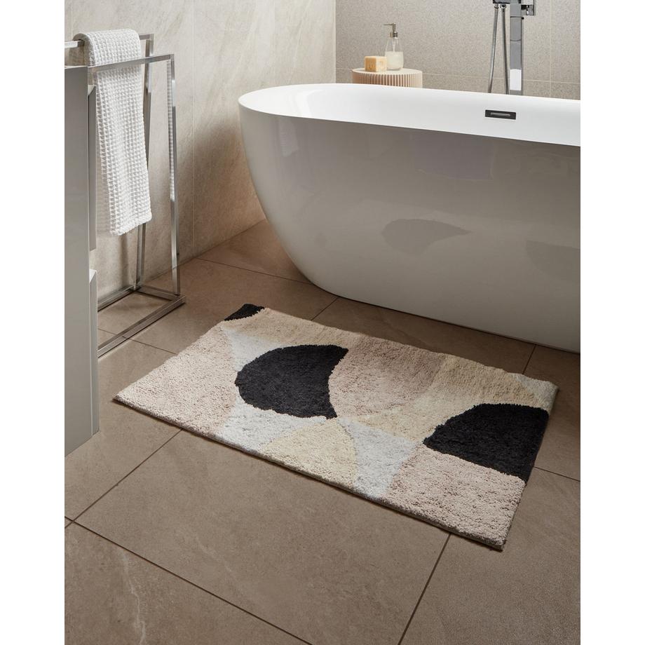 Beliani Tapis de bain en Coton  SANOLI  