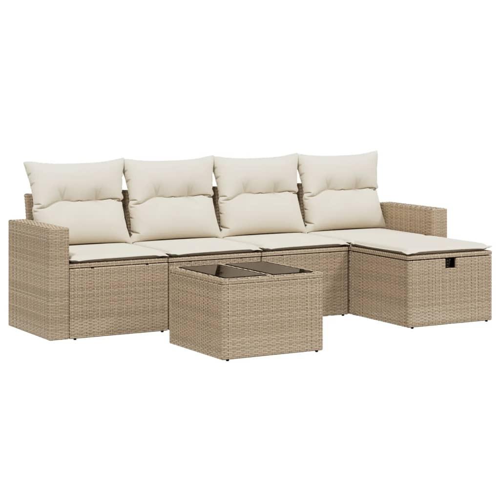 VidaXL Garten sofagarnitur poly-rattan  