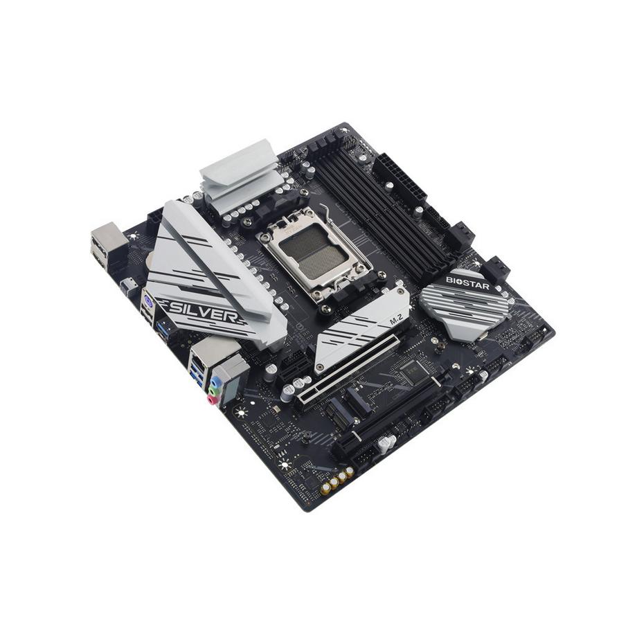 BIOSTAR  B650M-SILVER scheda madre AMD B650 Socket AM5 micro ATX 