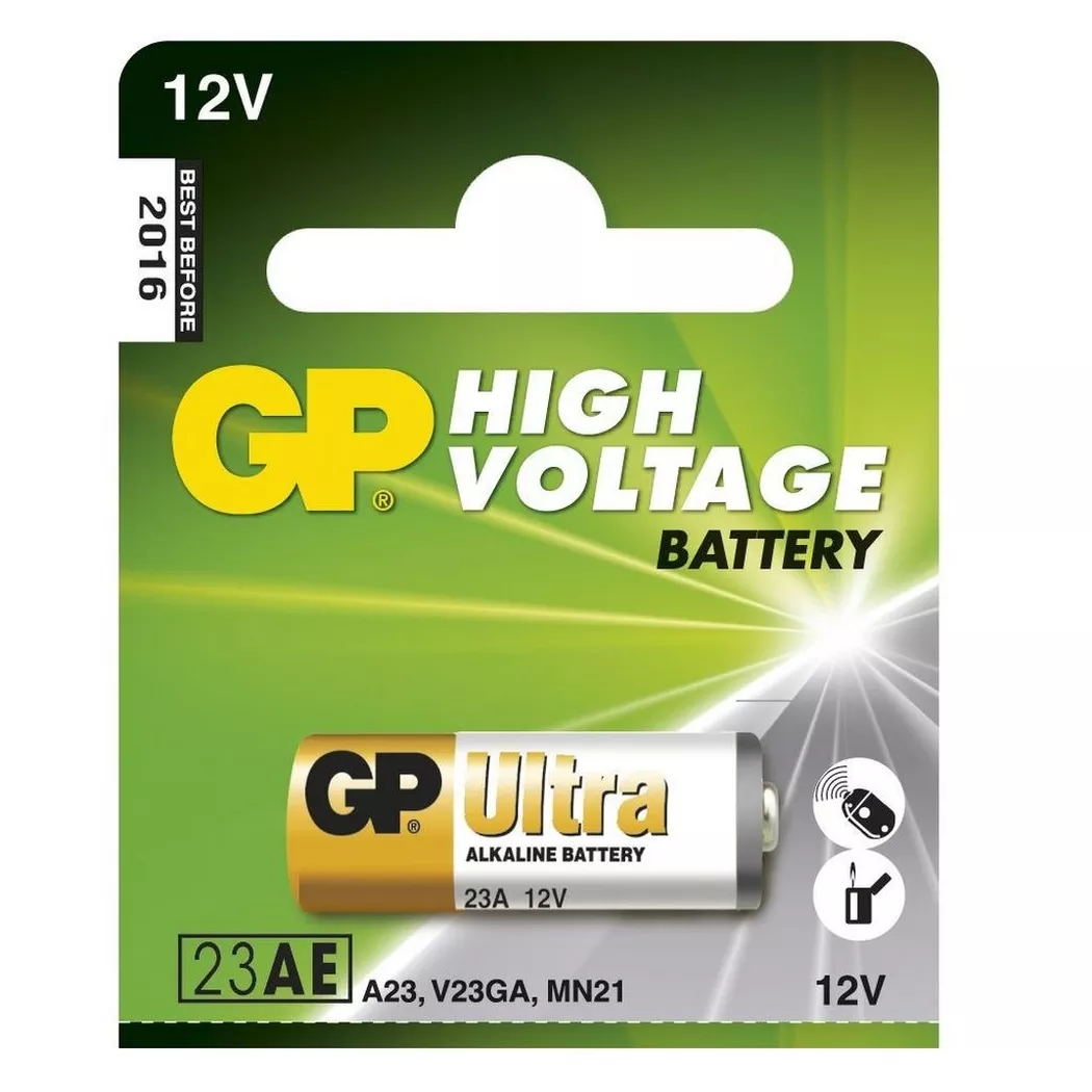 GP Batteries - 23A / 23AE / LR50 / A23 / 8LR23 / VE22 1 pièce, One Size