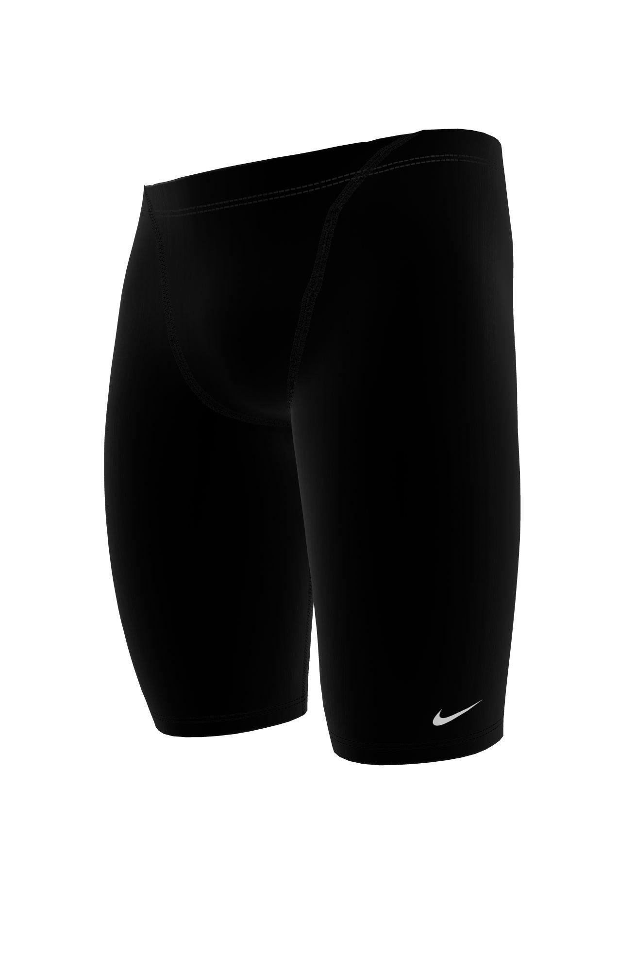 Image of Badehose Solid Jammer Unisex Schwarz Leicht 34