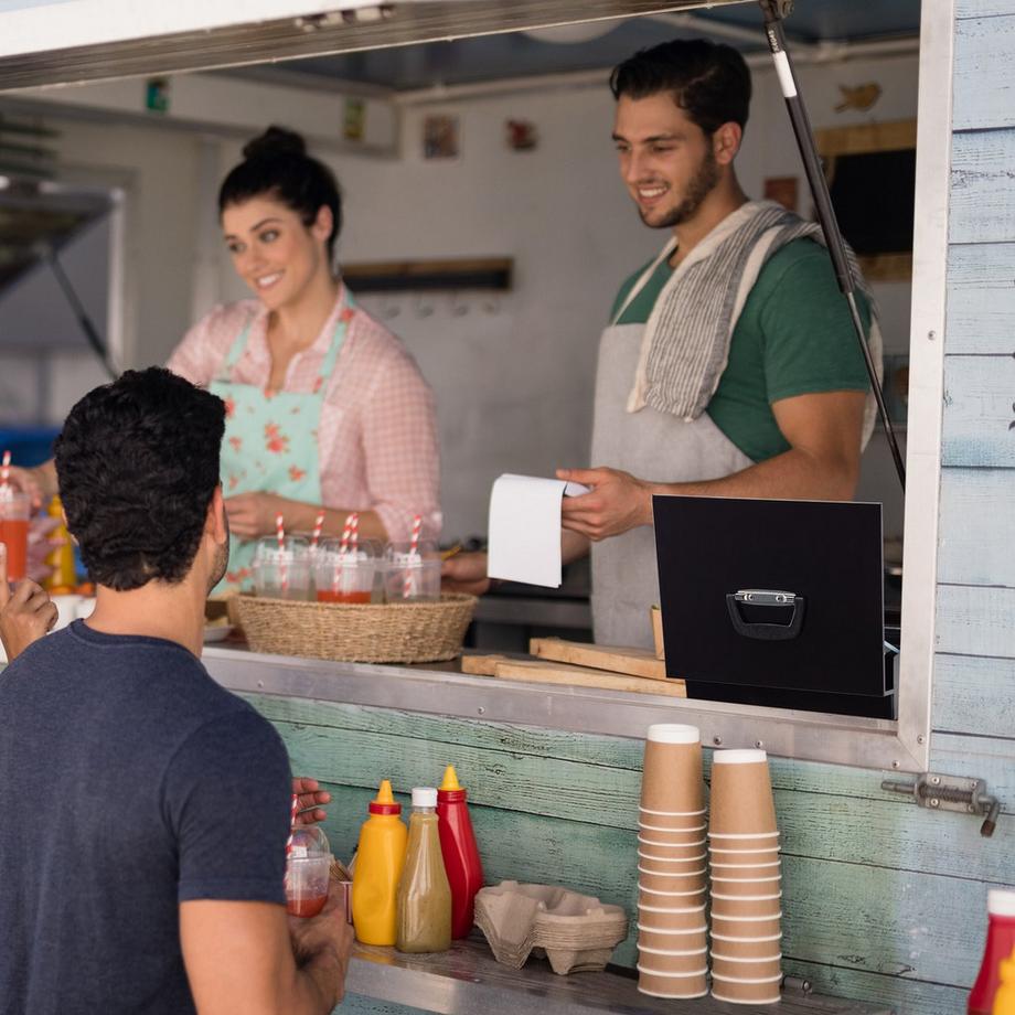 B2X  Kassenschublade mit Münzzähler 