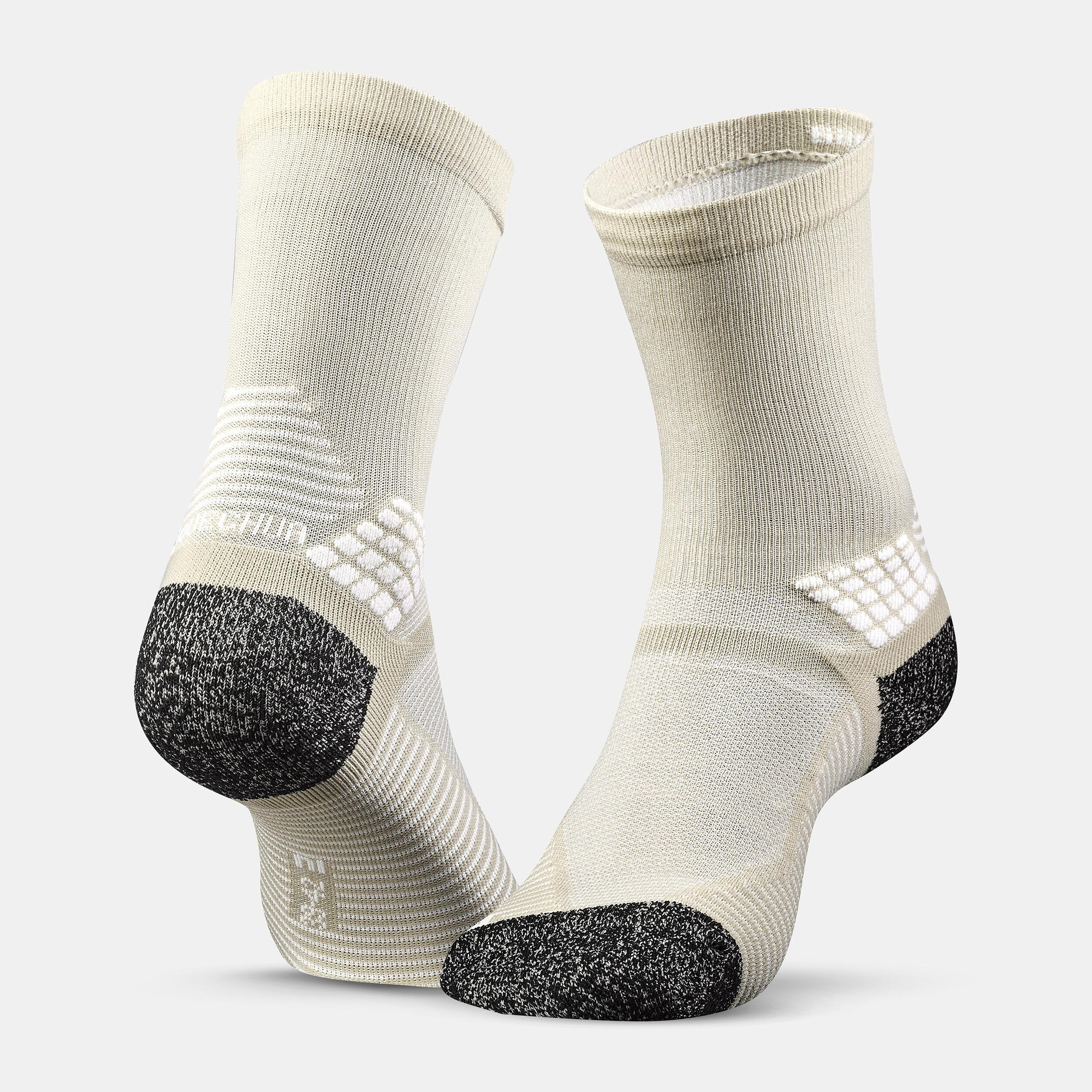 QUECHUA MH500 High Chaussettes de sport hauteur mollet  