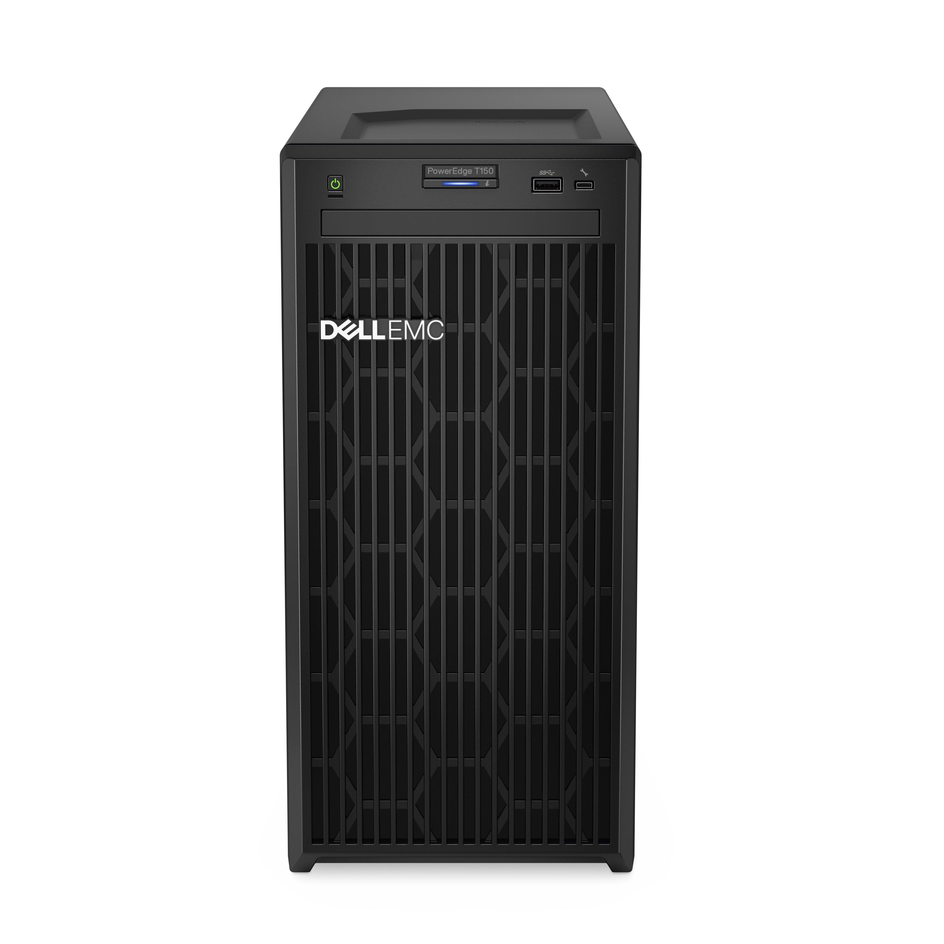 Dell  PowerEdge T150 Server 2 TB Rack (4U) Intel Xeon E E-2334 3,4 GHz 16 GB DDR4-SDRAM 300 W 