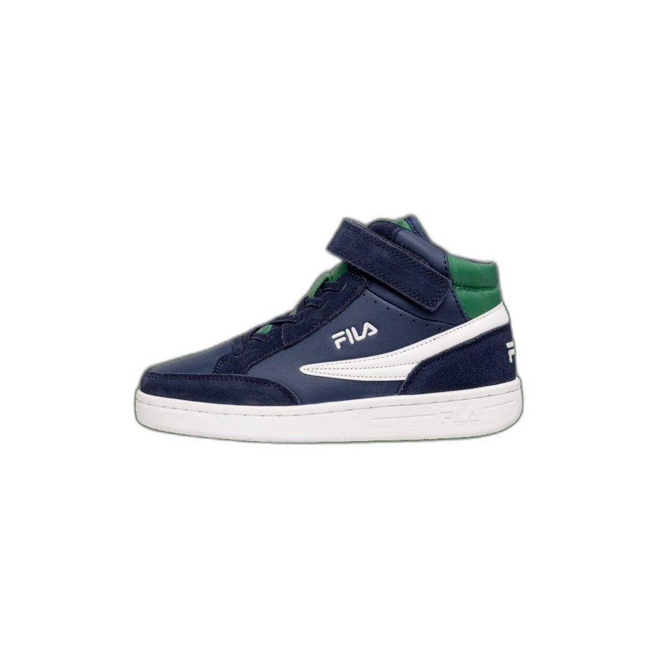 FILA  kinderschuhe crew velcro mid 