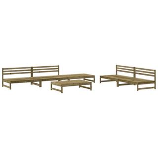 VidaXL set salotto da giardino Legno di pino impregnato  