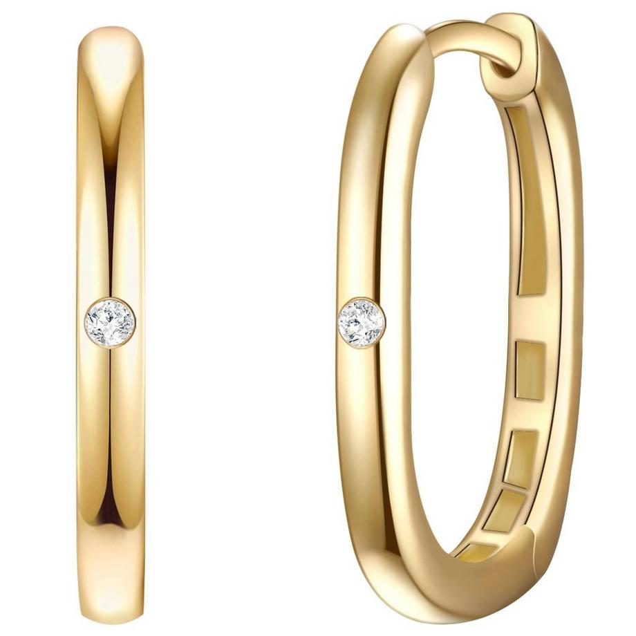 Lulu & Jane  Diamant-Creolen 