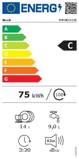 Bosch SMH4ECX10E  