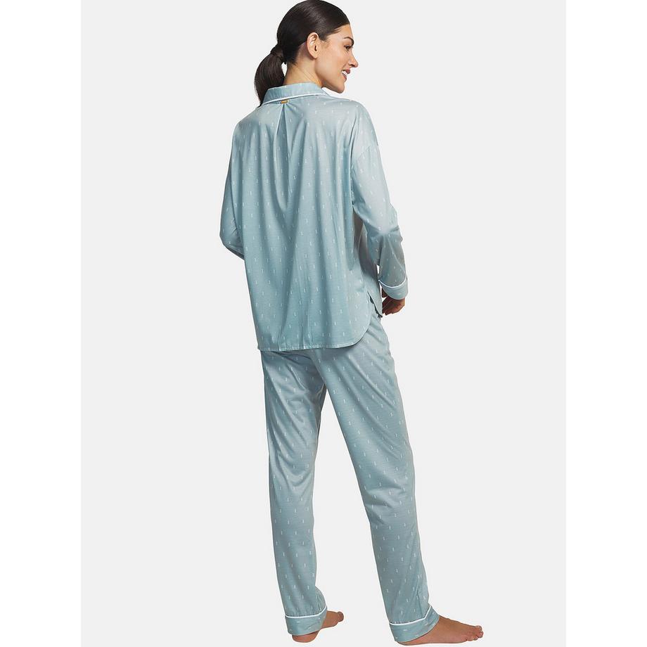 Selmark Algodon Pyjama Chemise Manches Longues  