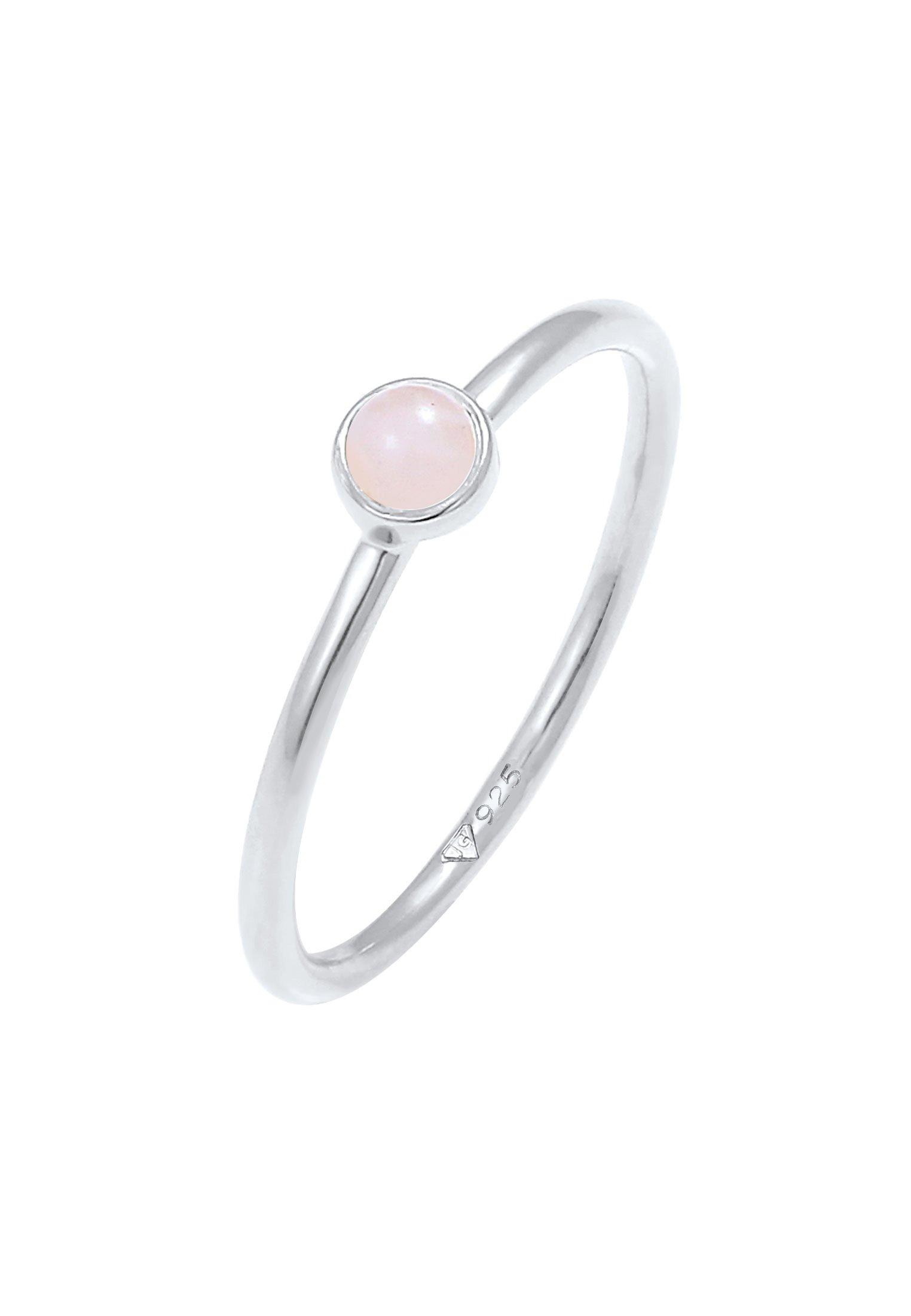 Elli  Bague Quartz Rose 